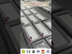 φως σήματος εξόδου ασφαλείας από έκρηξη ATEX EAC εγκεκριμένο για επικίνδυνα περιβάλλοντα 180 λεπτά έκτακτη ανάγκη