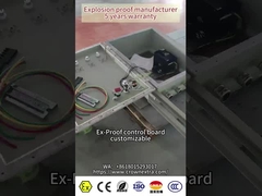 Εκρήξεις ATEX Flameproof Control Panel πίνακα περιβλήματος θυρίδας διανομής 460V IP66 WF2 για διυλιστήριο