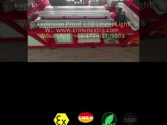 Φωτιστικό φθορισμού αντιεκρηκτικό από ανοξείδωτο χάλυβα T8 Liner Anti-Corrosion Grp, μονόσωληνο