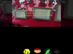 CRI Ra≥80 Πυροβολιστικό φως LED 50-300W για επικίνδυνα περιβάλλοντα