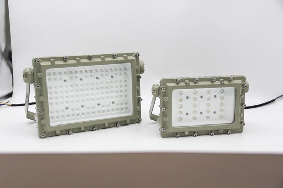140lm/W Κόκκινα φώτα LED που αποτρέπουν εκρήξεις με είσοδο AC/DC και βαθμολογία IP66