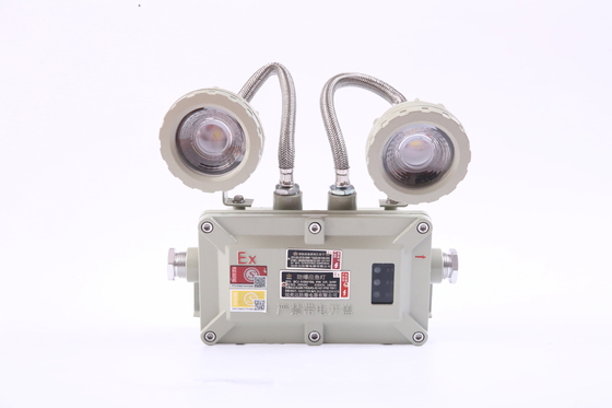 2*5w Ex Proof Αλουμίνιο Φως έκτακτης ανάγκης 65-85DB Ασφάλεια Δήσημπελ IP66