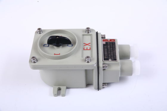 Διακόπτης επικίνδυνων χώρων από ανοξείδωτο χάλυβα, τυπικά υλικά χυτό αλουμίνιο, βαθμός αντιεκρηκτικότητας WF2