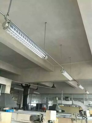120-140° Beam Angle Explosion Proof Fluorescent Light with Wall Mounting Option and Steel Pipe or Cable Wiring