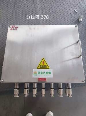 Stainless steel Durable Explosion Proof Junction Box for Safe and Electrical Connections in Industrial Settings