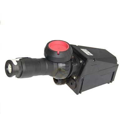 Πρίζα και βύσμα ανθεκτικά σε έκρηξη IP66 με επίστρωση ορείχαλκου και ασημένιο πυρήνα, τάση 220-380VAC, κατάλληλα για επικίνδυνα περιβάλλοντα