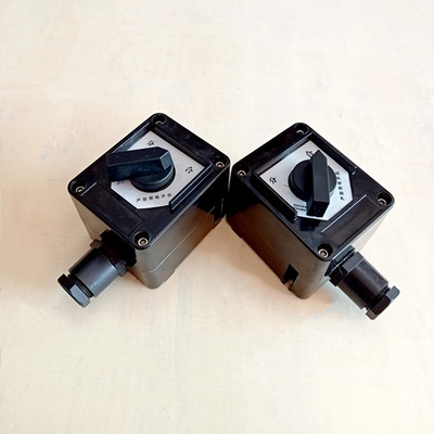 Διακόπτης Αποσύνδεσης Ανθεκτικός σε Έκρηξη GRP Ζώνη 2 Κατηγορία 1 Διαίρεση 2 με Κουμπί Διακοπής Έκτακτης Ανάγκης