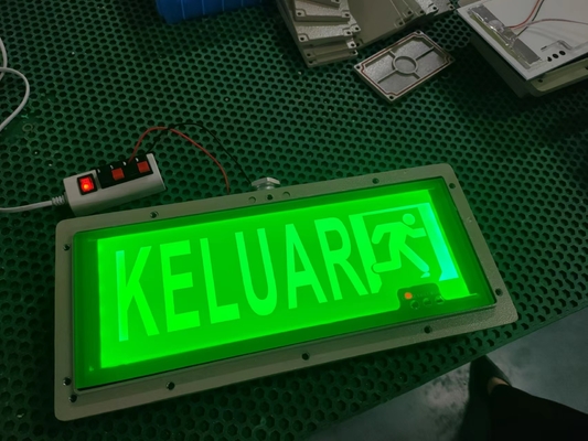 OEM Compact Explosion-proof Emergency Exit Lights   CRI ≥70, ATEX / IECEx / RoHS / CNEX / ISO9001 Πιστοποιημένο, προσαρμόσιμο σχεδιασμό για επικίνδυνες περιοχές