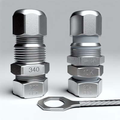 10-14mm Ex Proof Cable Gland με μονοσύρματη θωράκιση και ομαλή επιφάνεια CE ROHS ISO9001 πιστοποιημένο