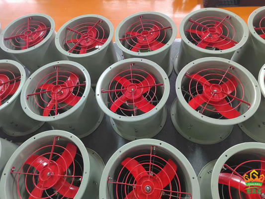 Βιομηχανική 1450r/m Αδιάβροχη εξάτμιση 300mm διάμετρος ανεμιστήρας Ασφαλής και υψηλής απόδοσης εξαερισμός για επικίνδυνες περιοχές