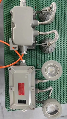 ATEX Πυροσβεστικό φως έκτακτης ανάγκης με LED για εσωτερική / εξωτερική τοποθέτηση στον τοίχο