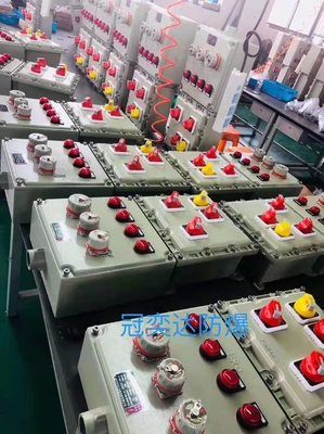 Πίνακας διανομής φωτισμού CXM Series Flameproof – Ex d e IIC, προστασία IP66, ανθεκτικό περίβλημα αλουμινίου για βιομηχανικές επικίνδυνες ζώνες