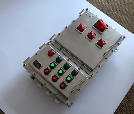 2mm II 2G Ex Πίνακας ελέγχου με IP66 Powder Coated Finish