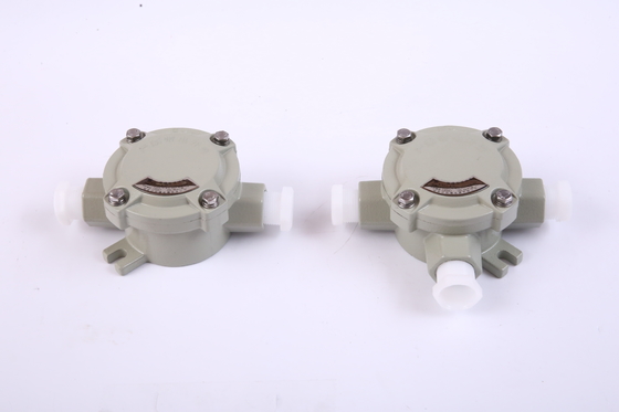 Αλουμινίου κράμα Shell Die Casting 20A έκρηξη Ασφαλής Κουτί συνδυασμού για ατσάλινο σωλήνα και καλωδίωση καλωδίων
