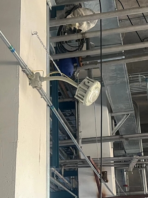 GYD6101,Φως οροφής ανθεκτικό σε έκρηξη,ATEX,EAC,IP66,WF2, που χρησιμοποιείται για τις ζώνες 1, 2 και 21,22Βιομηχανία ορυχείων πετρελαίου και φυσικού αερίου 100~277v, 120lm/w, 50w