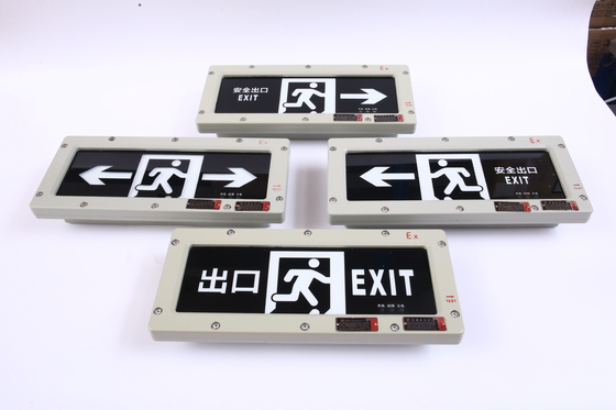 OEM Compact Explosion-proof Emergency Exit Lights   CRI ≥70, ATEX / IECEx / RoHS / CNEX / ISO9001 Πιστοποιημένο, προσαρμόσιμο σχεδιασμό για επικίνδυνες περιοχές