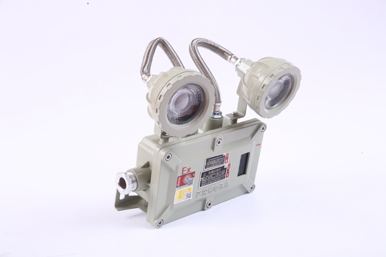 2*5w Ex Proof Αλουμίνιο Φως έκτακτης ανάγκης 65-85DB Ασφάλεια Δήσημπελ IP66
