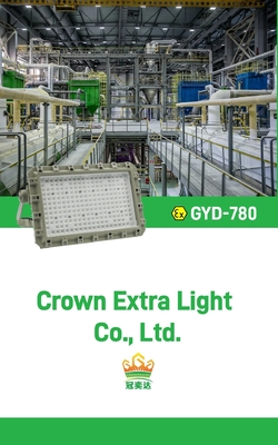 ATEX IECEx RoHS CNEX 150W Εκρηκτικό φως LED για βιομηχανικό φωτισμό 5 χρόνια εγγύηση