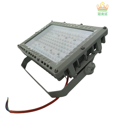 Πρωταθλήτρια απόδοση 130lm/W Φωτισμός LED Atex 100W 200W Για ακραία βιομηχανικά περιβάλλοντα