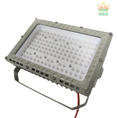 Πρωταθλήτρια απόδοση 130lm/W Φωτισμός LED Atex 100W 200W Για ακραία βιομηχανικά περιβάλλοντα