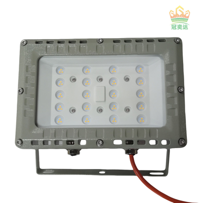 ATEX IECEx RoHS ISO9001 50W ανθεκτικό σε έκρηξη φως LED για εγκαταστάσεις επικίνδυνων αποβλήτων