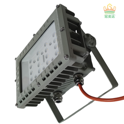 ATEX IECEx RoHS ISO9001 50W ανθεκτικό σε έκρηξη φως LED για εγκαταστάσεις επικίνδυνων αποβλήτων