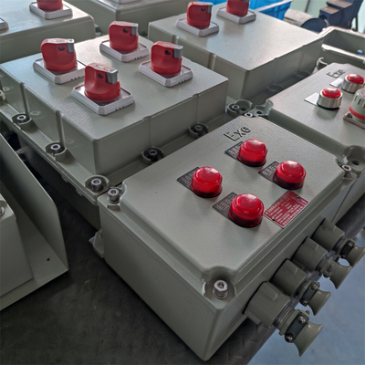 Πίνακας διανομής φωτισμού CXM Series Flameproof – Ex d e IIC, προστασία IP66, ανθεκτικό περίβλημα αλουμινίου για βιομηχανικές επικίνδυνες ζώνες