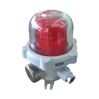 Φωτιστικά Συναγερμού ATEX 120db IP65 Ανθεκτικά σε Έκρηξη 5w 10W Για Αδιάβροχη Προστασία Πυρκαγιάς σε Επικίνδυνα Μέρη