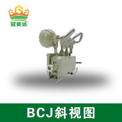 Ανθεκτικό σε φλόγα φωτιστικό έκτακτης ανάγκης τοίχου/οροφής με αλουμίνιο θαλάσσης και 2*3Watt