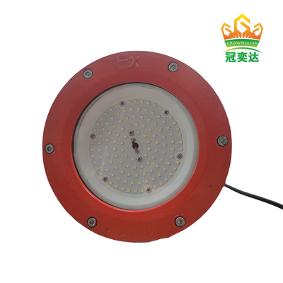 WF2 Ανθεκτικό σε έκρηξη LED φως υψηλού χώρου 150W ATEX IECEx CNEX Πιστοποιημένο