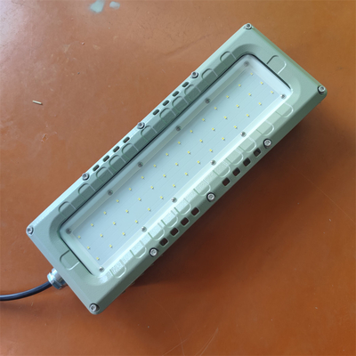Επικαιροποιημένο φως LED ATEX IEC RoHS IP66 WF2 Marine grade Aluminium 100lm/w 295v 80watt για την ζώνη 1,2,21,22