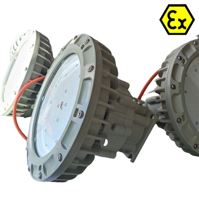Ασφάλεια ATEX Ex-Proof Φωτισμός LED High Bay Αδιάβροχος IECEx RoHS Πιστοποιημένος για την επικίνδυνη χημική βιομηχανία 3500lm 170W