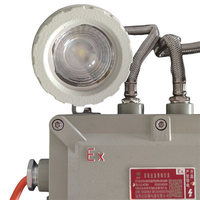 Ανθεκτικό στην έκρηξη Πυράντοχο Κράμα Αλουμινίου Αντιεκρηκτικό Φωτιστικό Έκτακτης Ανάγκης για Περιοχές Αποθήκευσης Καυσίμων Αεροσκαφών