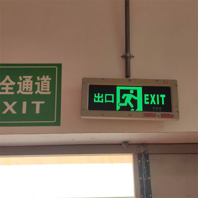 Βιομηχανικής κλάσης IP66 180 λεπτών Φωτιστικό Έξοδου LED για Επικίνδυνα Περιβάλλοντα με Λειτουργία Φωτισμού Έκτακτης Ανάγκης