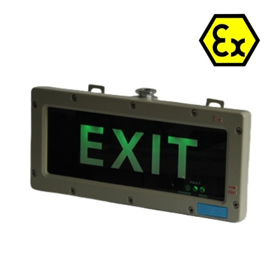 Ασφάλεια ATEX Φωτό εξόδου με LED ανθεκτικό σε έκρηξη που έχει εγκριθεί από το RoHS για επικίνδυνες ζώνες1 Div1 OEM διαθέσιμο