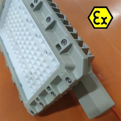 Ex d ATEX LED ανθεκτικό στην έκρηξη τετραγωνικό φως 4000K Dimmable 90-295V για EPC Βιομηχανικό φωτισμό με προστασία IP66 OEM διαθέσιμο 50-250watt