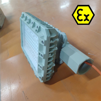 Ex d ATEX LED ανθεκτικό στην έκρηξη τετραγωνικό φως 4000K Dimmable 90-295V για EPC Βιομηχανικό φωτισμό με προστασία IP66 OEM διαθέσιμο 50-250watt