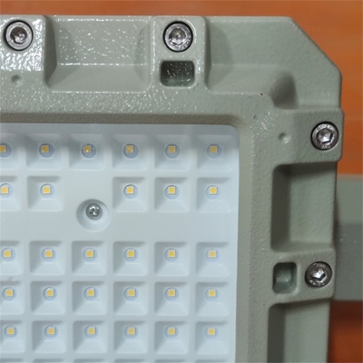 Ex d ATEX LED ανθεκτικό στην έκρηξη τετραγωνικό φως 4000K Dimmable 90-295V για EPC Βιομηχανικό φωτισμό με προστασία IP66 OEM διαθέσιμο 50-250watt