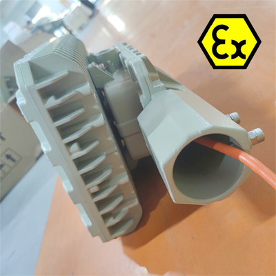 Ex d ATEX LED ανθεκτικό στην έκρηξη τετραγωνικό φως 4000K Dimmable 90-295V για EPC Βιομηχανικό φωτισμό με προστασία IP66 OEM διαθέσιμο 50-250watt