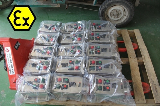 2mm Ex D E IIC T6 IP66 WF2 Πίνακας ελέγχου πυρόσταθμου πίνακα διανομής