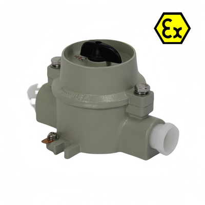 ATEX IP66 Πυροσβεστικός Πυροσβεστικός Διακόπτης Διαφωτισμού Αντικατάστασης 380VAC 220VAC