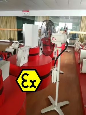 Επενδύσεις επικίνδυνων περιοχών ATEX Αντικαταστροφικός εξαεριστικός ανεμιστήρας