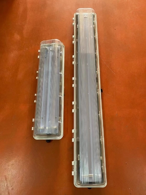 2*18w/2*36w Πλήρες πλαστικό φως φθορισμού GRP για βιομηχανικές εφαρμογές