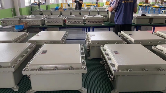 Αδιάβροχο Powder Coating Flameproof Distribution Board με IP66 WF2 και προσαρμοσμένη είσοδο καλωδίων