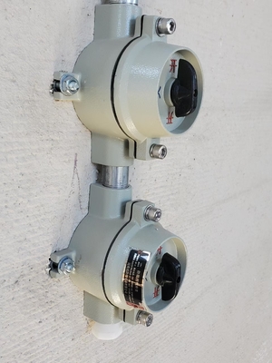 9mm-13mm Cable Spec Explosion Proof Switch για τα υδατοασθενή χαρακτηριστικά των χημικών εγκαταστάσεων