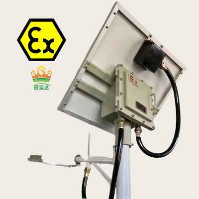 Ηλιακό φως δρόμου Atex IECEx Έγκριση WF2 IP66 100 Watt 140lm