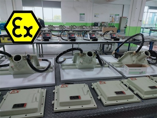 ATEX IECEx Αντικατάπτωτο Ηλιακό φωτισμό LED οδικών διαδρόμων Φωτοασφαλές Αλουμίνιο Marine Grade