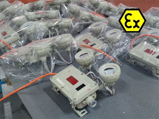 Φωτιστικό ασφαλείας LED 2x5W IP65 ανθεκτικό σε εκρήξεις – Επαναφορτιζόμενο για επικίνδυνες περιοχές