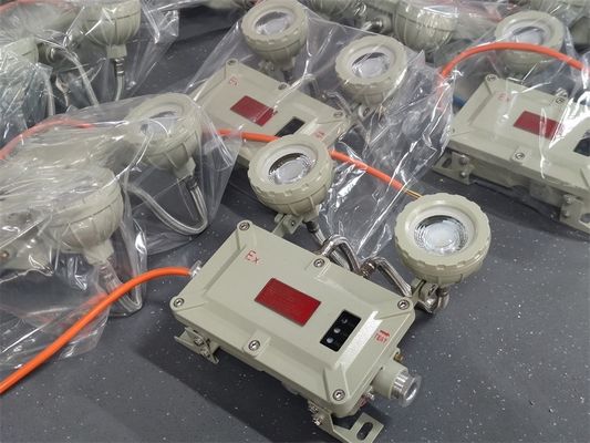 Φως εξόδου έκτακτης ανάγκης LED ανθεκτικό σε έκρηξη 2x3W με επαναφορτιζόμενη μπαταρία