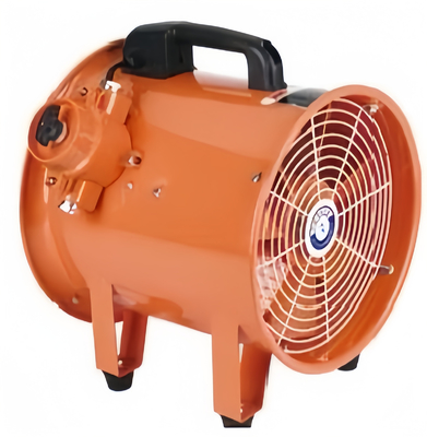 Φορητός ανεμιστήρας εξαερισμού ATEX Certified RPM 2800 - Σχεδιασμός ανθεκτικός σε έκρηξη για επικίνδυνες ζώνες 1 / Division 1, περιβάλλοντα ταξινομημένα T1~T4